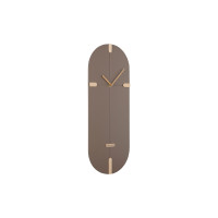 Nástenné hodiny Oxford Oval Karlsson KA6151BR, 20cm